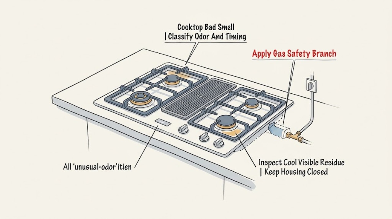Cooktop Bad Smell
