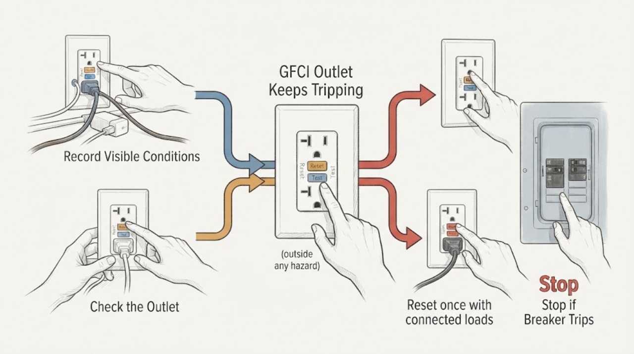 GFCI Outlet Keeps Tripping