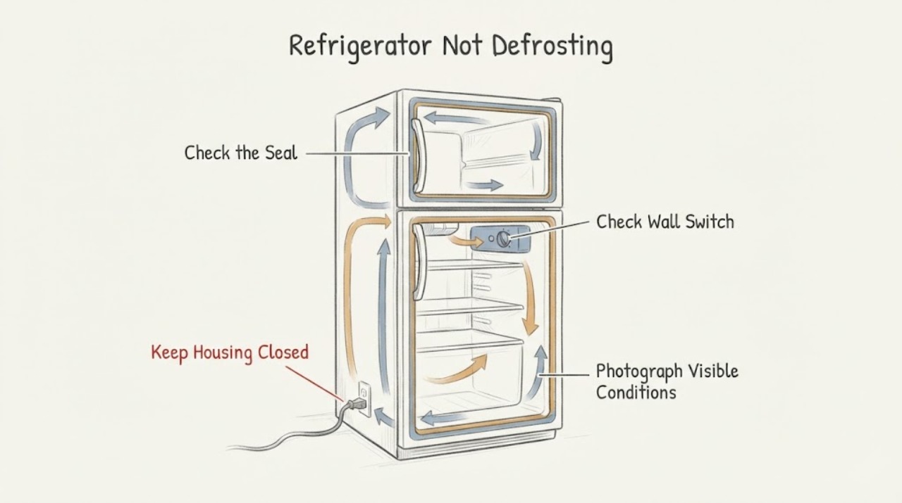 Refrigerator Not Defrosting