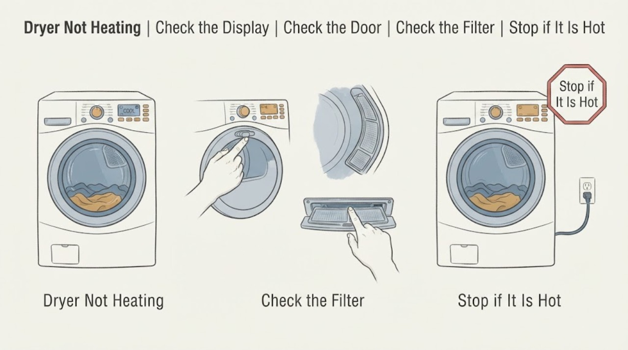 Dryer Not Heating