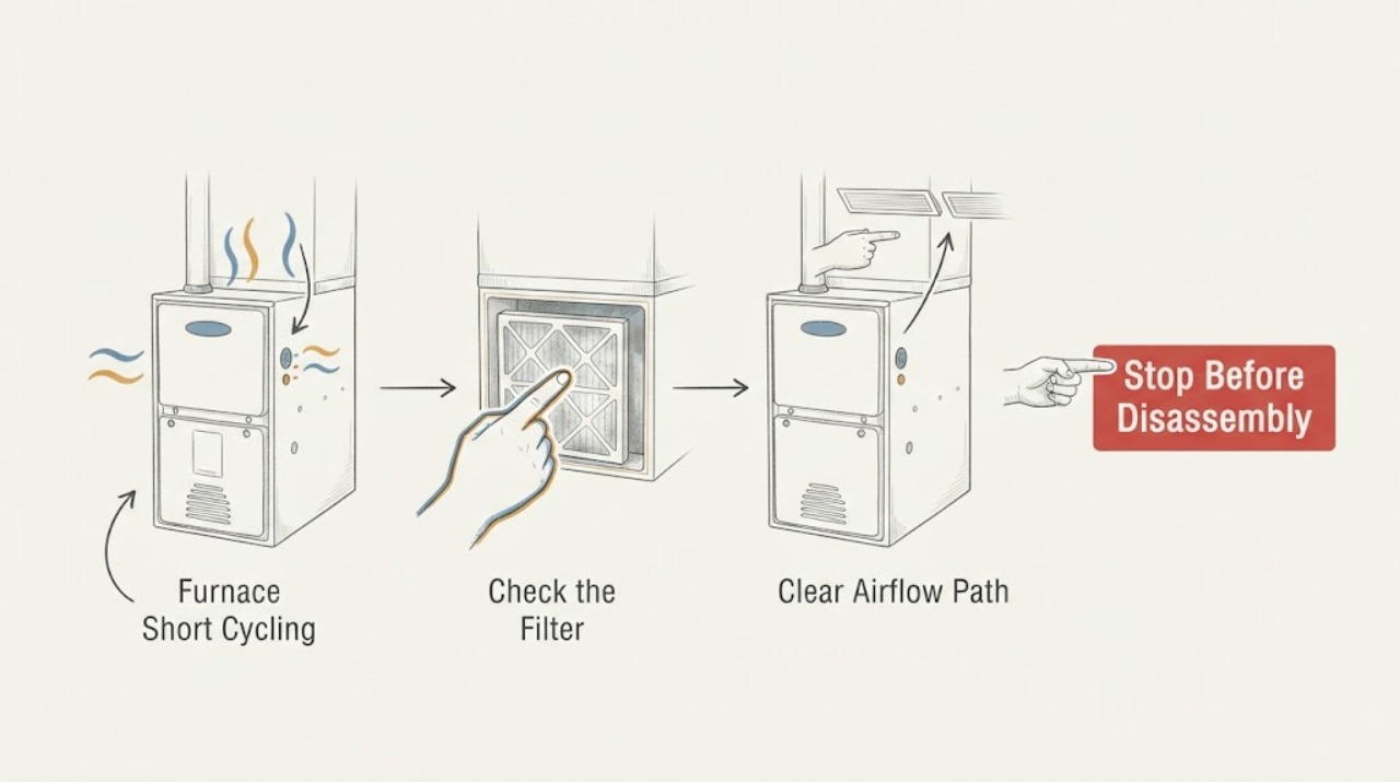 Furnace Short Cycling