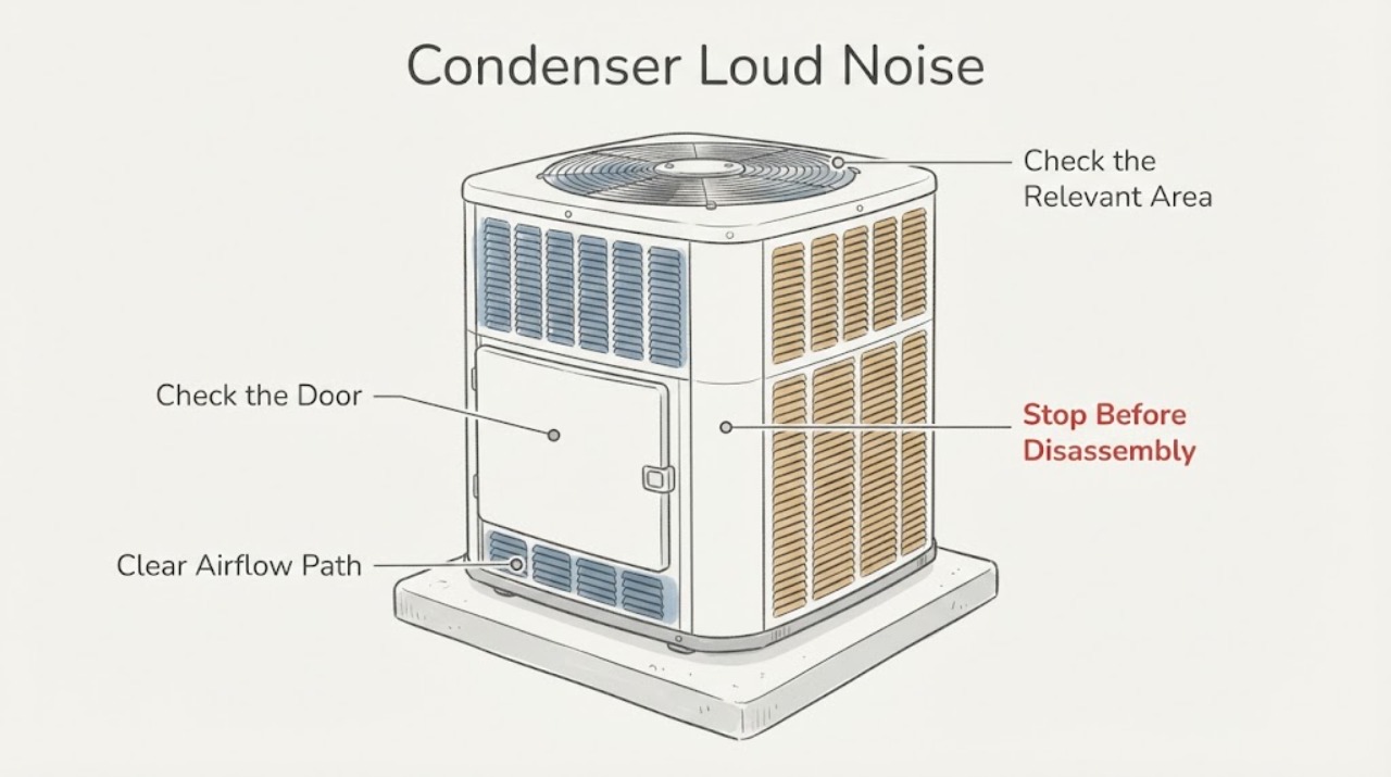 Condenser Loud Noise