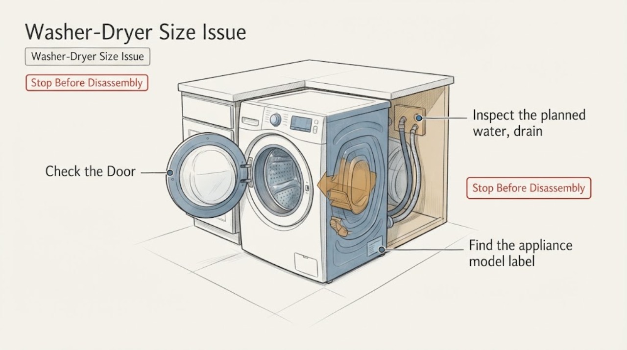 Washer-Dryer Size Issue