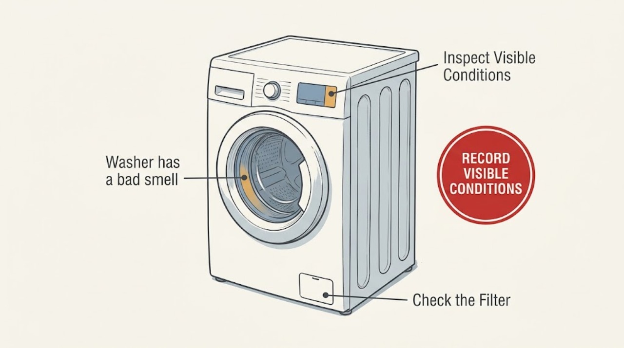 Washer has a bad smell
