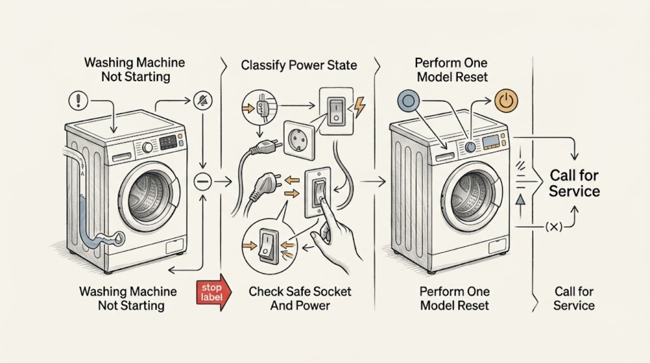 Washing Machine Not Starting