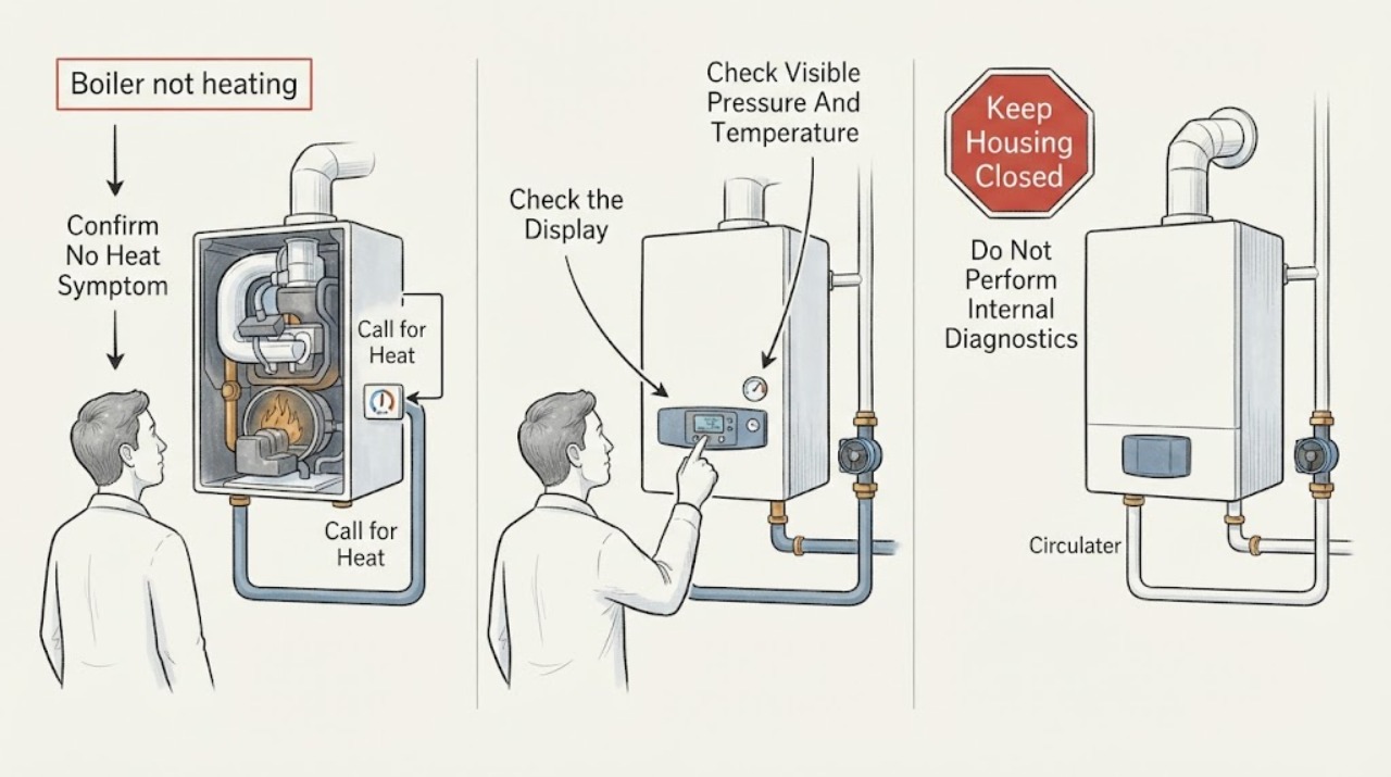 Boiler not heating