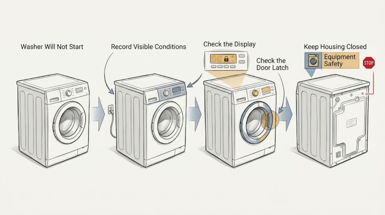 Washer Will Not Start