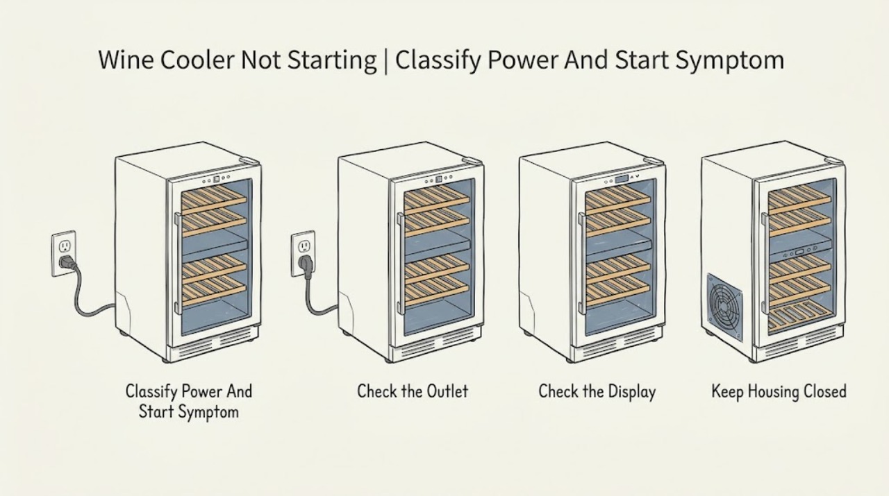 Wine Cooler Not Starting