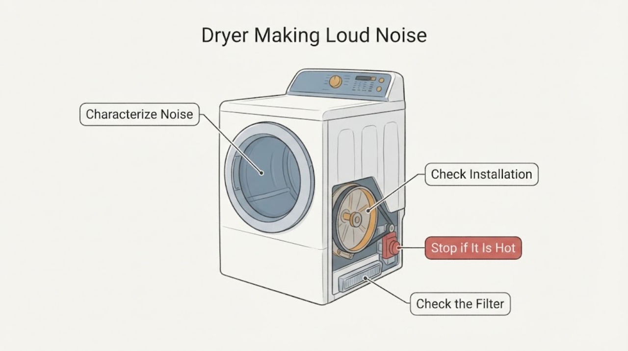 Dryer Making Loud Noise