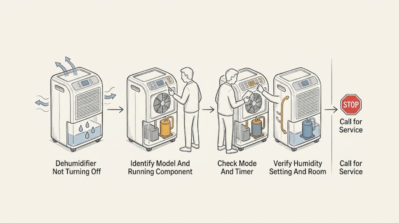 Dehumidifier Not Turning Off