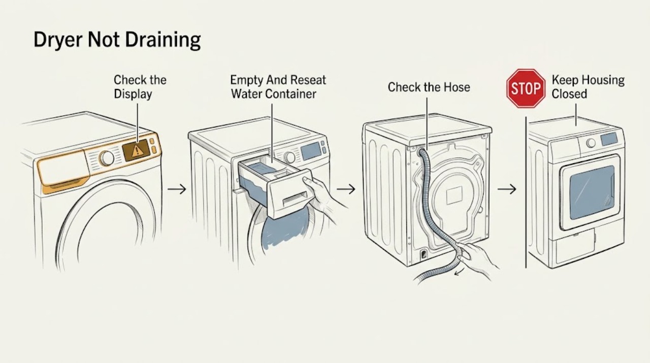 Dryer Not Draining