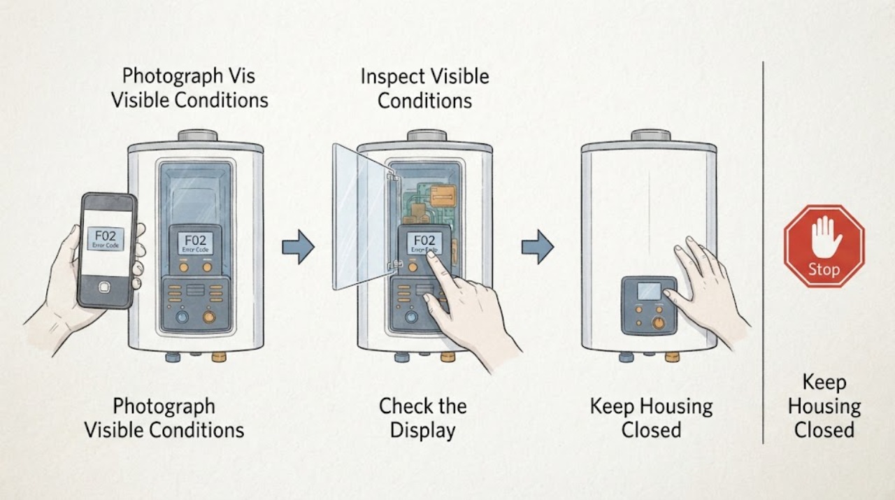 Water Heater F02 Error Code