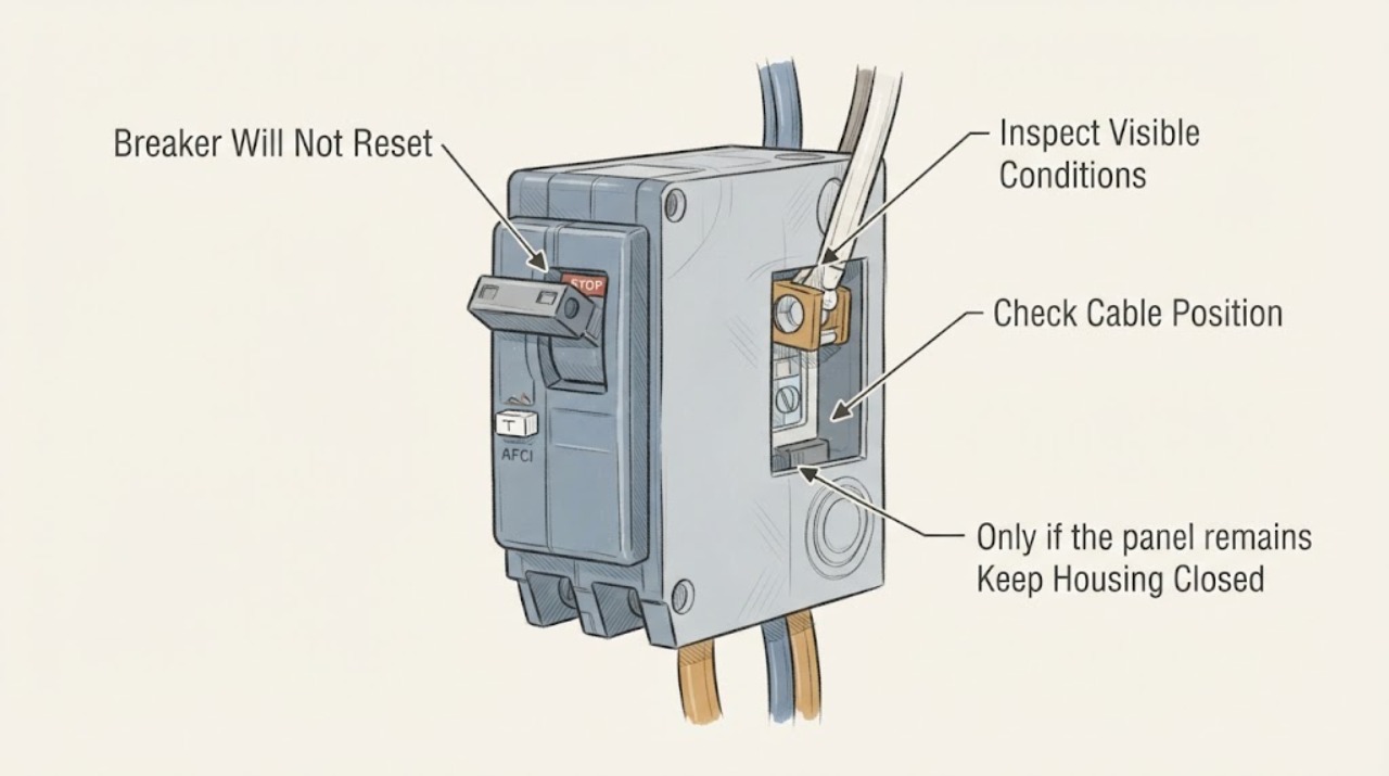 Breaker Will Not Reset