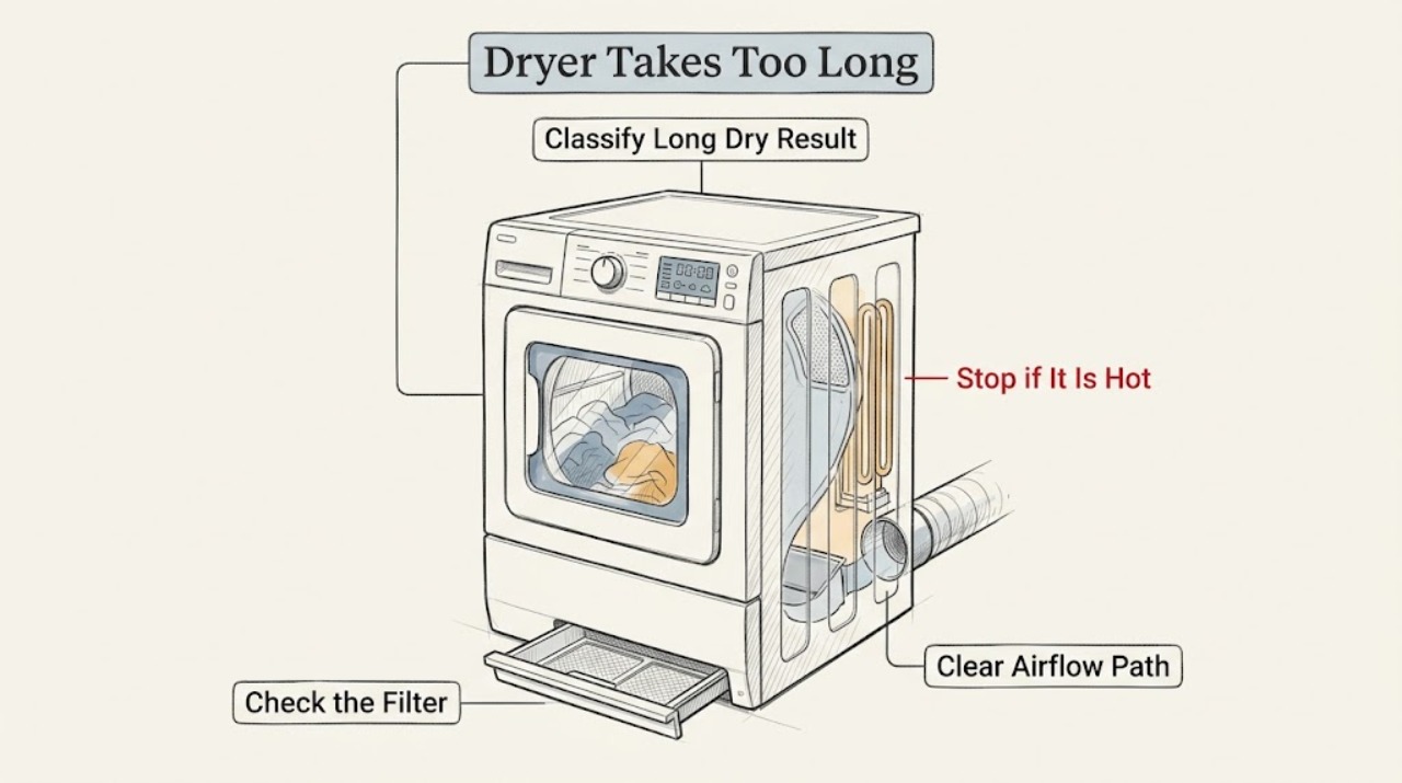 Dryer Takes Too Long