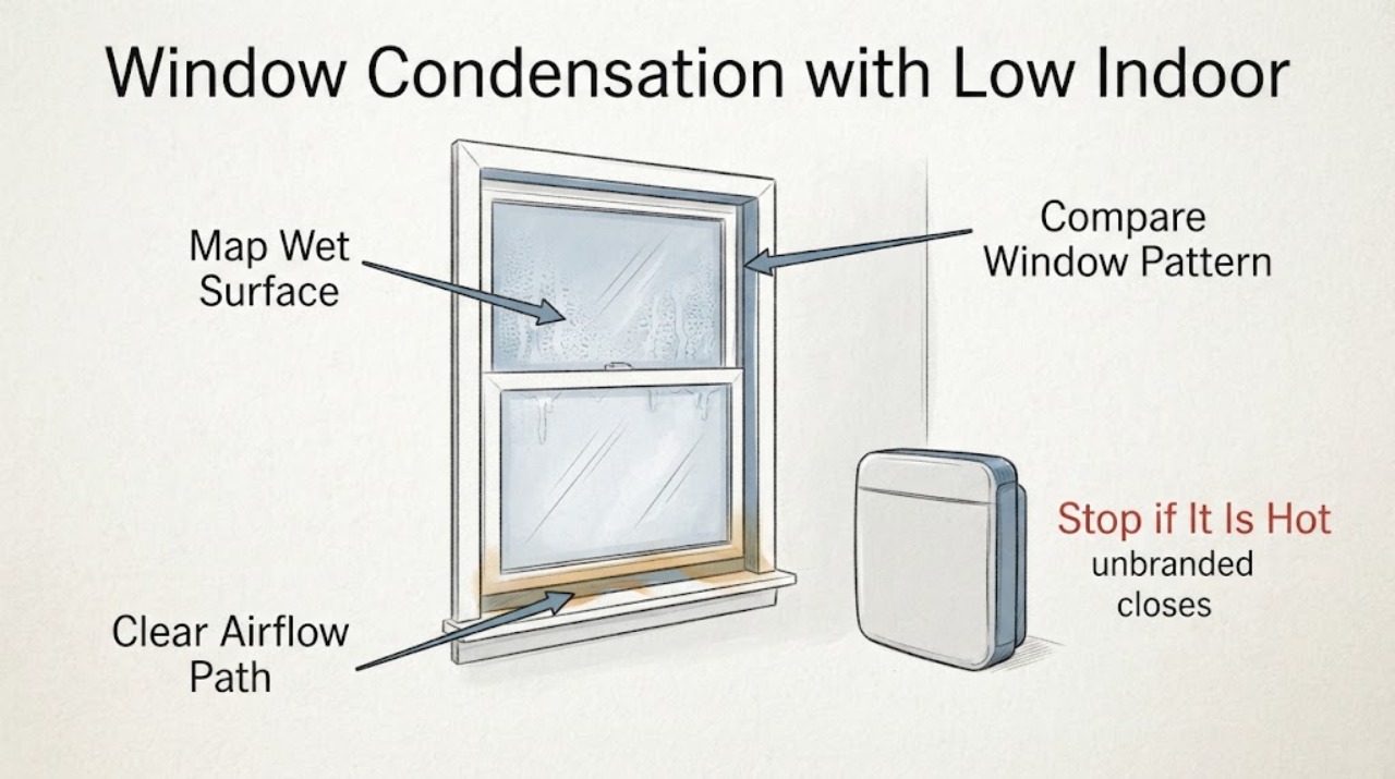 Window Condensation with Low Indoor