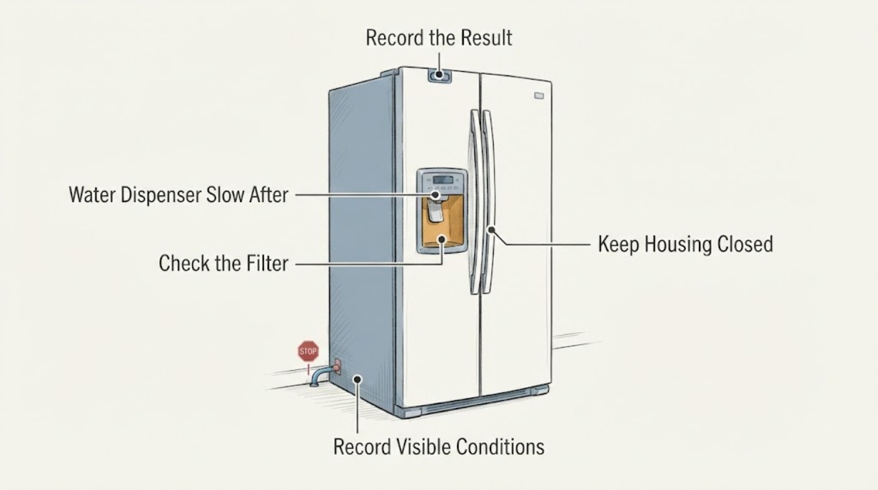 Water Dispenser Slow After