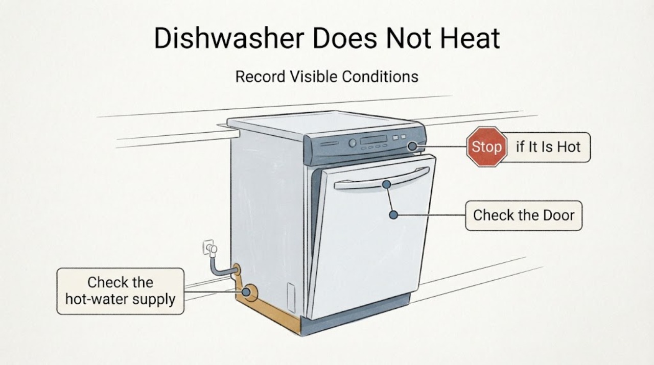 Dishwasher Does Not Heat