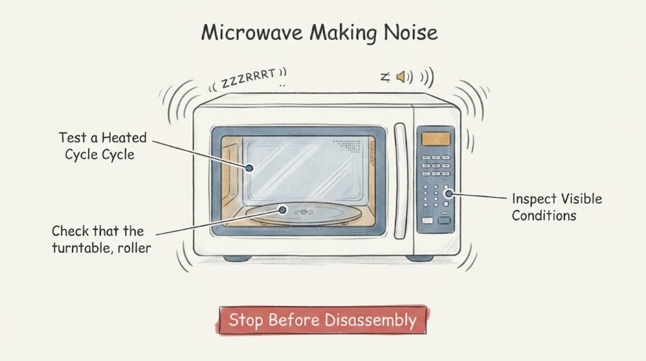 Microwave Making Noise