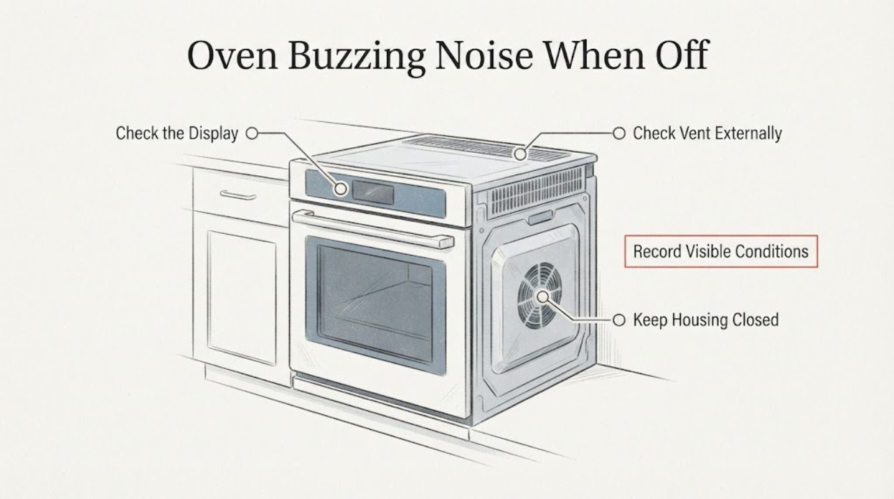 Oven Buzzing Noise When Off