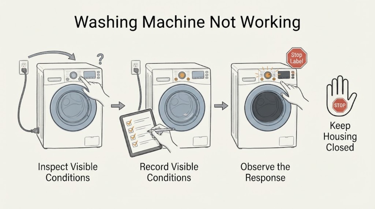 Washing Machine Not Working