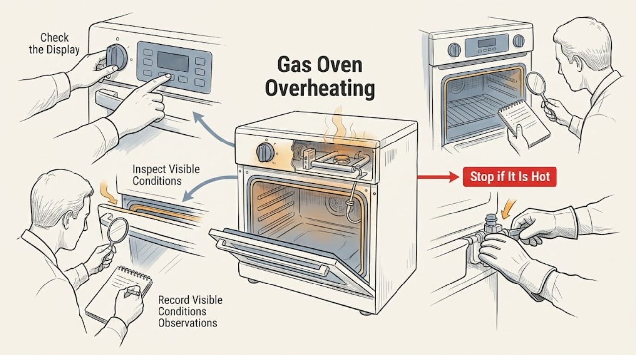 Gas Oven Overheating