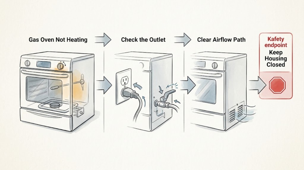 Gas Oven Not Heating