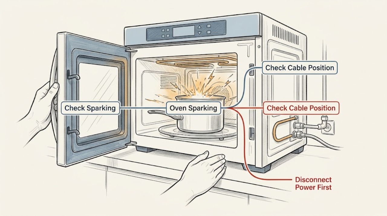 Oven Sparking