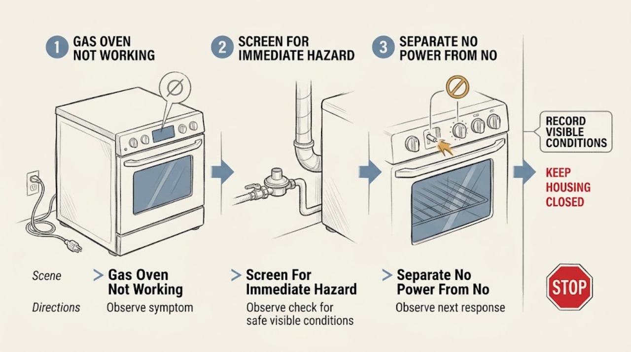 Gas Oven Not Working