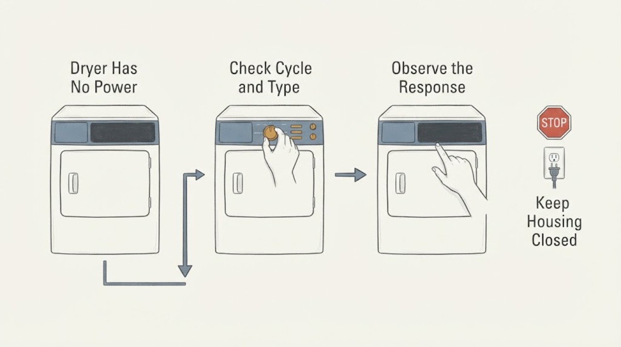 Dryer Has No Power
