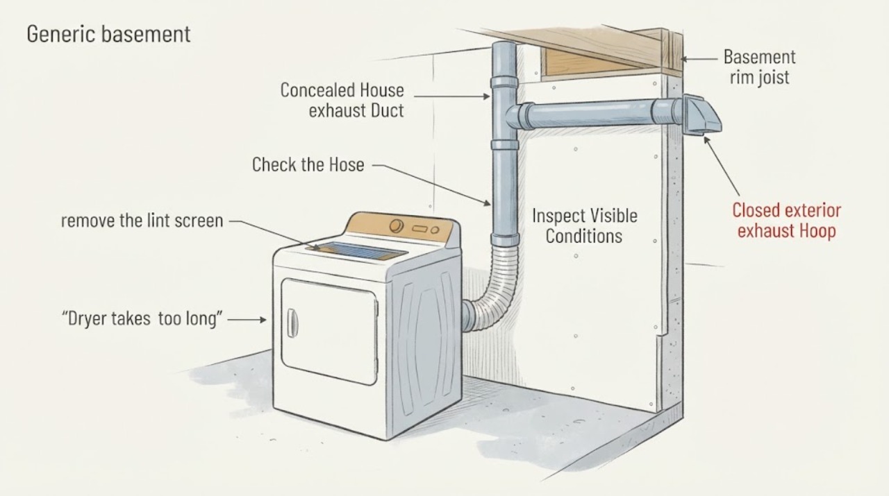 Dryer takes too long