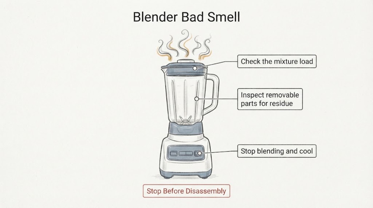 Blender Bad Smell