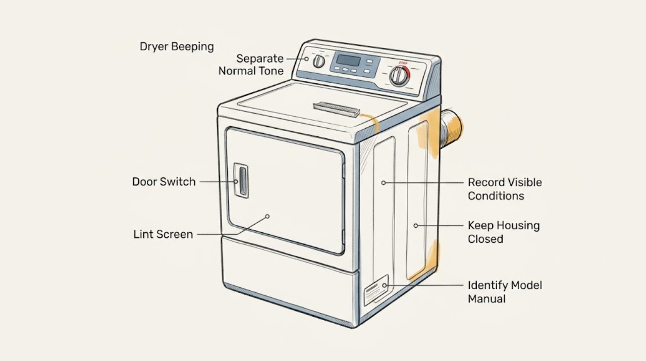 Dryer Beeping