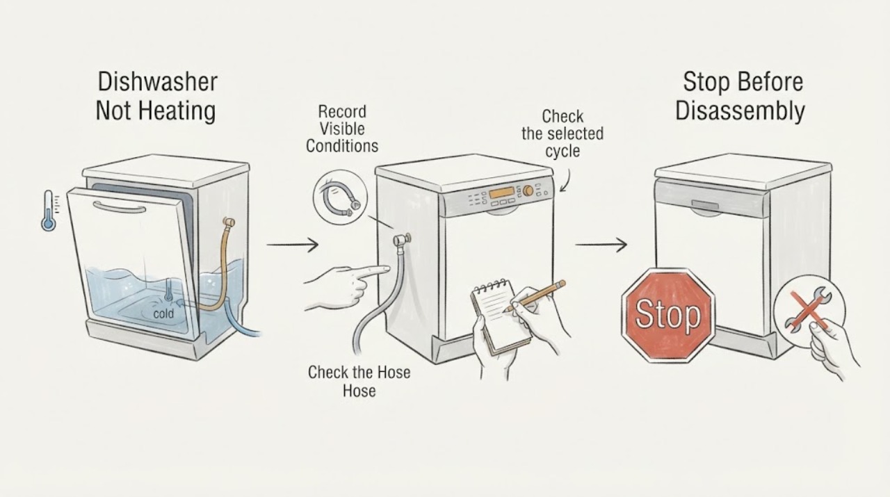 Dishwasher Not Heating