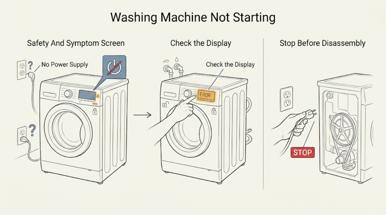 Washing Machine Not Starting