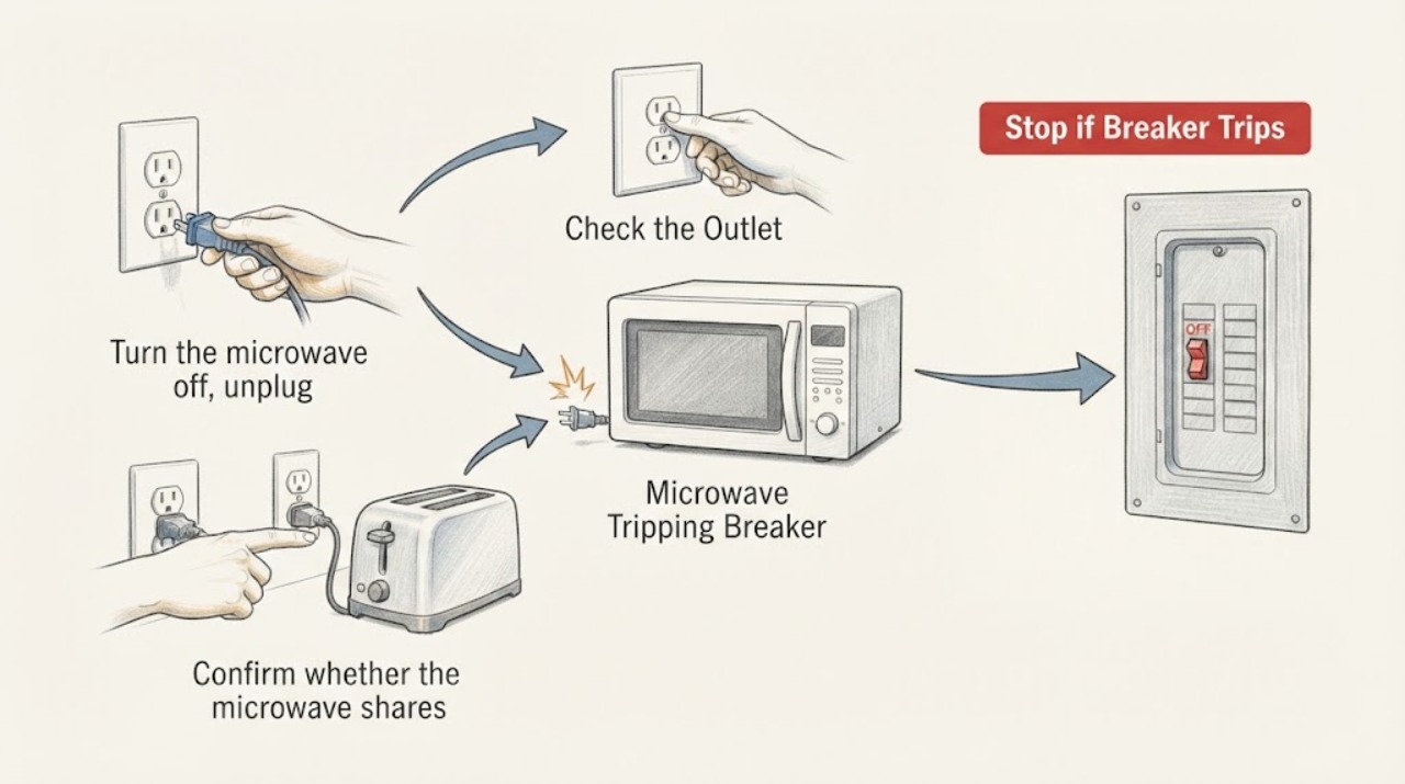 Microwave Tripping Breaker