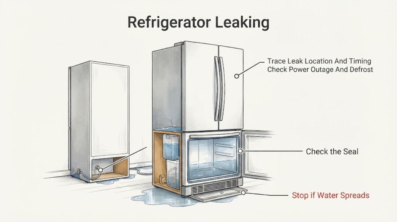 Refrigerator Leaking