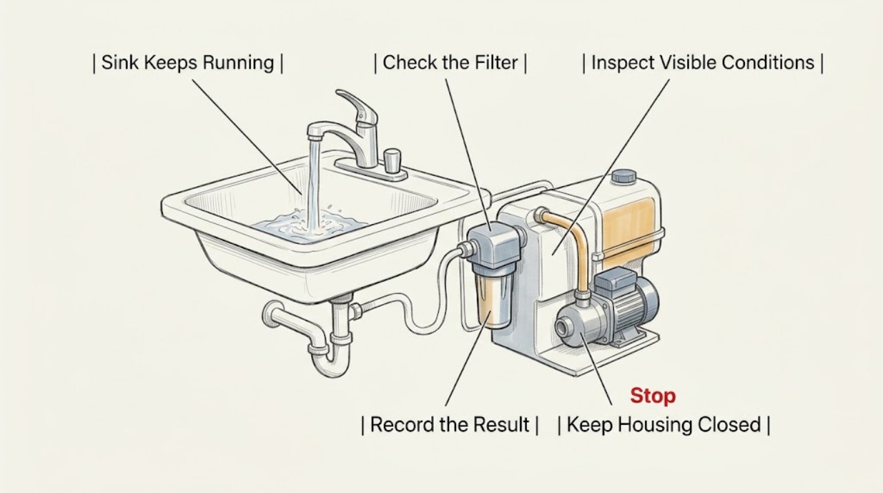 Sink Keeps Running