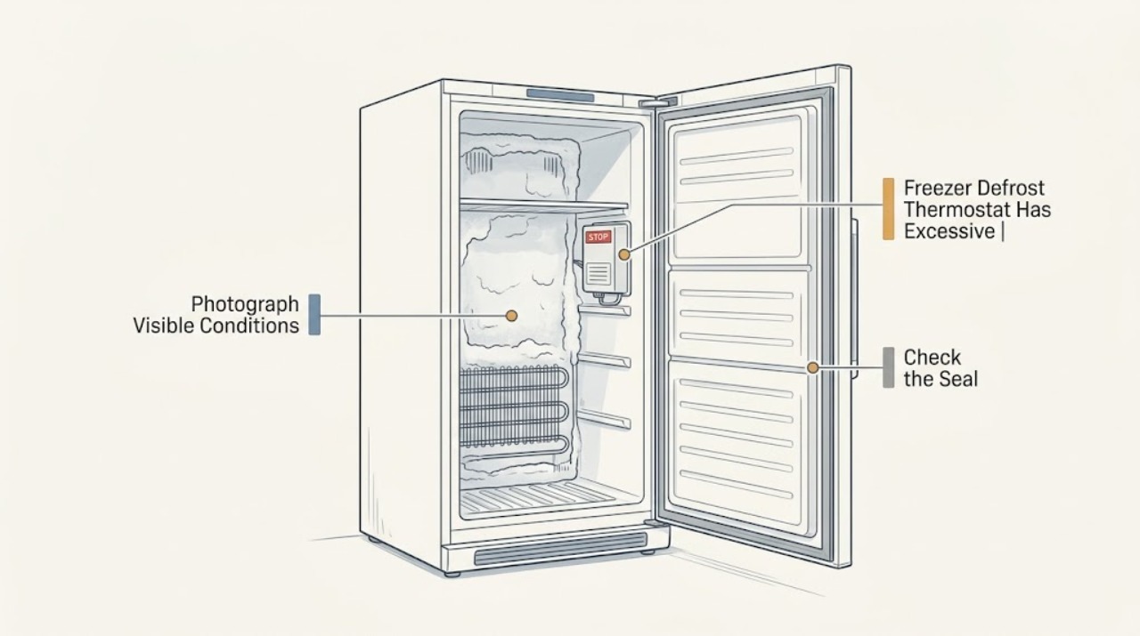 Freezer Defrost Thermostat Has Excessive