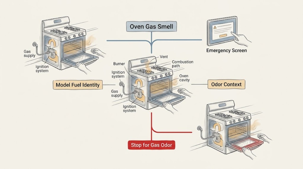 Oven Gas Smell