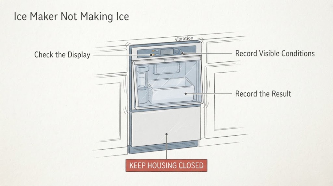 Ice Maker Not Making Ice