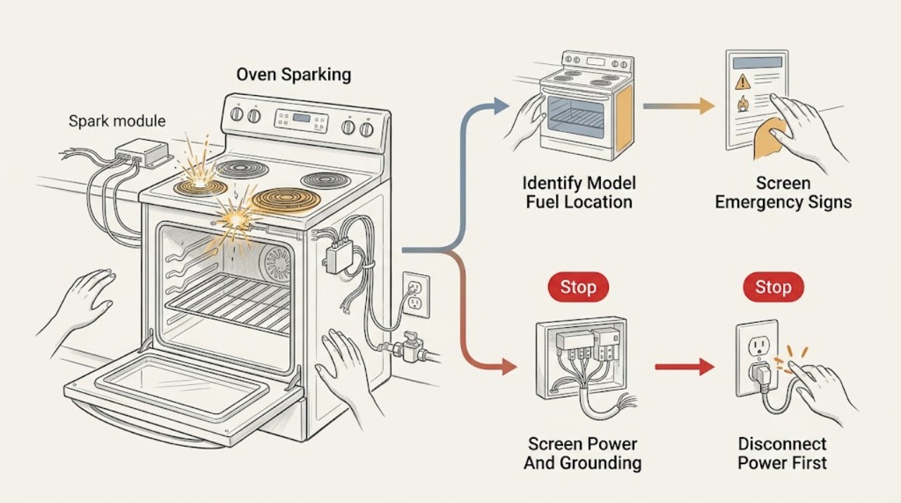 Oven Sparking