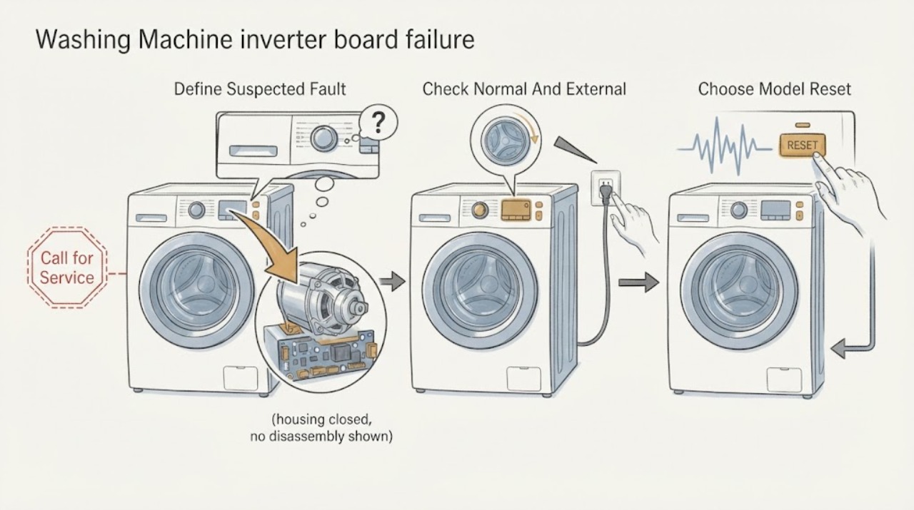 Washing Machine inverter board failure