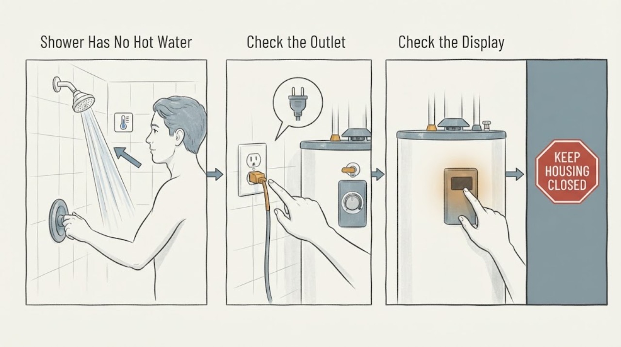 Shower Has No Hot Water