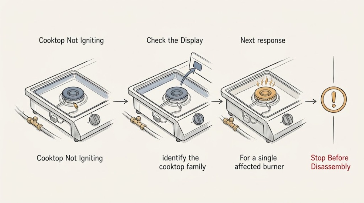 Cooktop Not Igniting