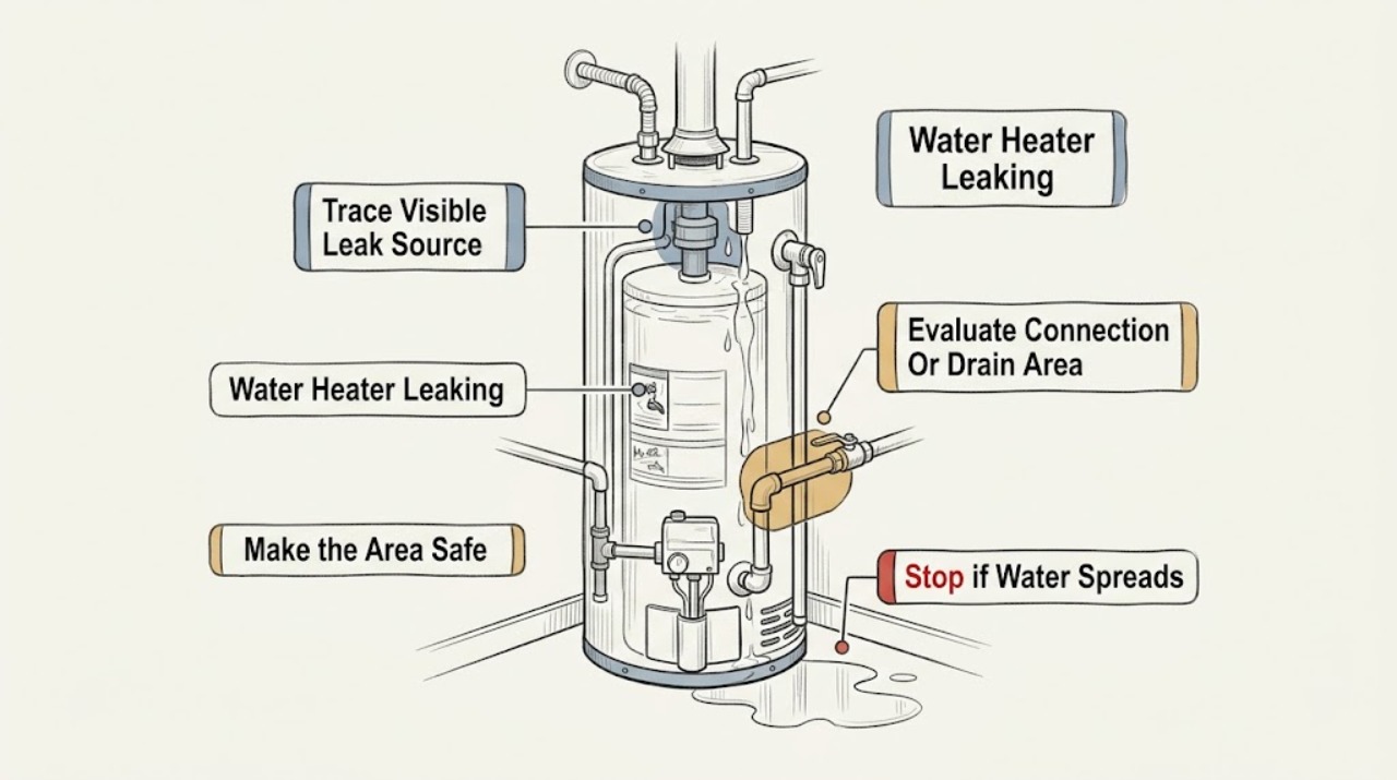 Water Heater Leaking