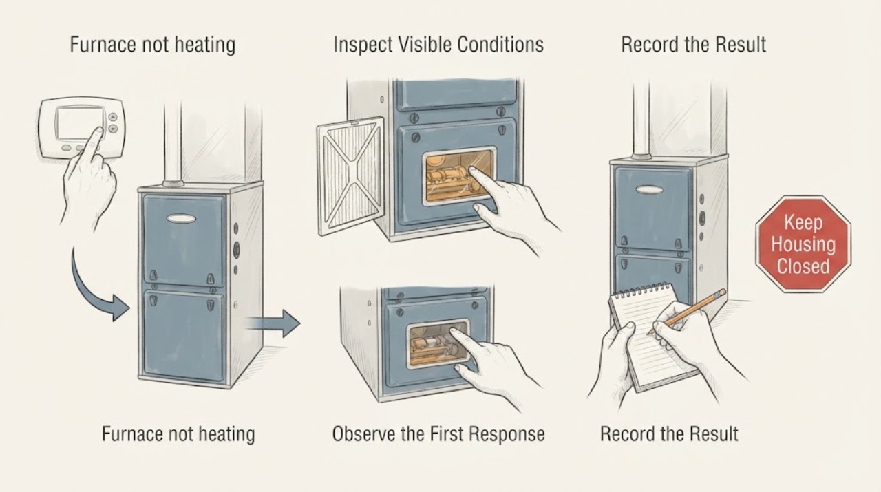 Furnace not heating