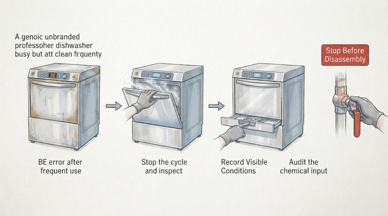 BE error after frequent use
