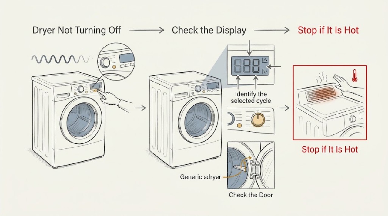 Dryer Not Turning Off