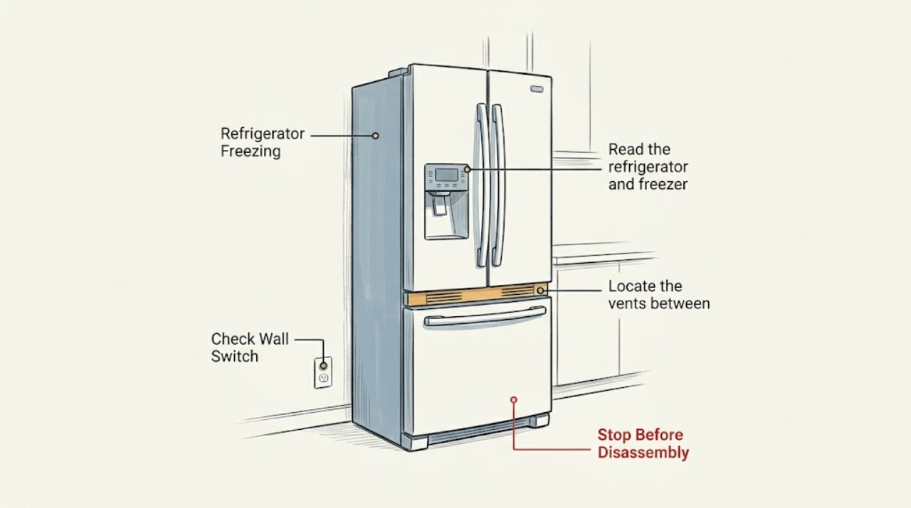 Refrigerator Freezing