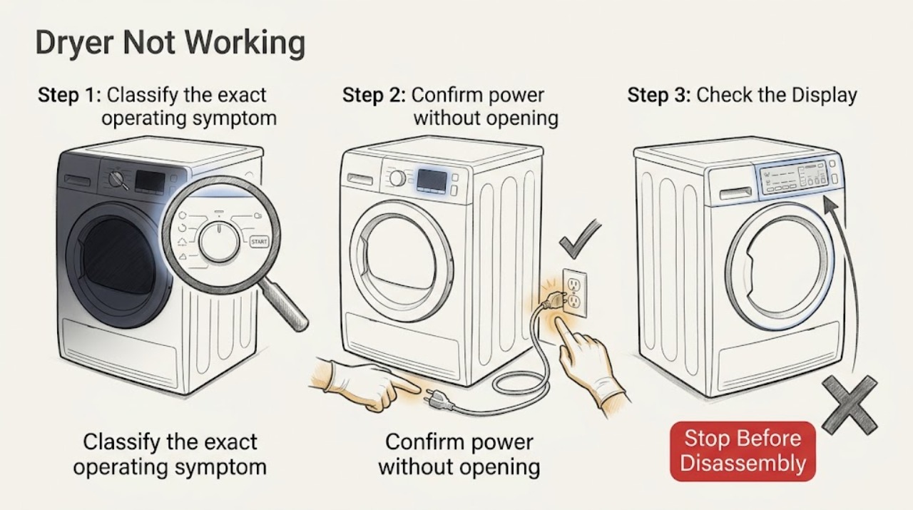 Dryer Not Working